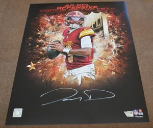 Jayden Daniels Washington Commanders Autographed 16x20 Fanatics Authentic - Picture 1 of 4