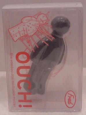 FRED OUCH MUÑECA VUDÚ SOPORTE PALILLO 2005 FRED NUEVO EN CAJA  Foto 1 de 2