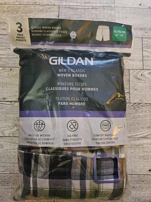 Boxers Gildan tejidos para hombre talla XL (40-42) multicolor  Foto 1 de 4