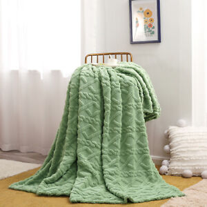 Stay Warm And Cozy With Fleece Throw Blanket For Couch Chilly Nights Wide