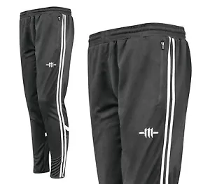 Mens SLIM FIT Tracksuit Bottoms Sports Jogging Running Sweat Pants Gym Trouser - Picture 1 of 4