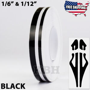1/12" 1/6" Vinyl Pinstriping Pin Stripe Double Line Tape Decal Sticker 2mm 4mm