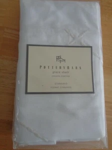 Pottery Barn Grace sham standard 100% cotton NEW India Beige/tan - Picture 1 of 4