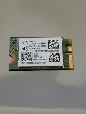 OEM Lenovo 20200558 Atheros QCNFA335 802.11b/g/n + BT4.0 PCIe NGFF 04X6022 G50 ⇖ - Image 1 of 2