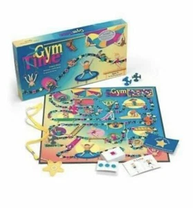 Gym Time Board Game Children Fitness Exercise Game Fun Family Time VTG - Picture 1 of 2
