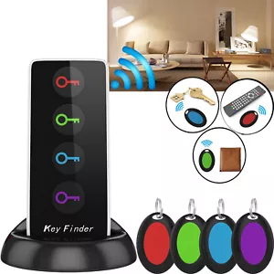 Wireless Key Finder Remote Control Locator Keys Wallet Phone Glasses Pet Tracker - Picture 1 of 11