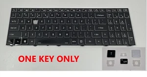 Gigabyte G5 KF5 tastiera originale chiave e cerniera (solo un tasto) 6-23-RNL7P-011 OEM - Foto 1 di 4