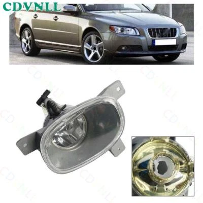 For Volvo S80 1999-2006 Left Side Front Bumper Fog Light Driving Lamp Clear Lens Foto 1 de 4