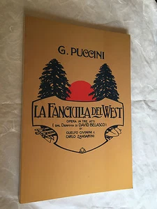 TEATRO ALLA SCALA STAGIONE 1990-91 LA FANCIULLA DEL WEST G. PUCCINI OPERA 3 ATTI - Imagen 1 de 1