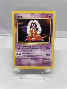 Pokémon TCG Jynx Basisset 31/102 normal unbegrenzt ungewöhnlich - Bild 1 von 2