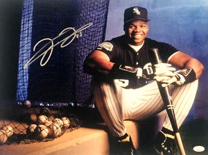 Frank Thomas Signed Auto Chicago White Sox 16x20 Photo JSA HOF Hall of Fame - Picture 1 of 1