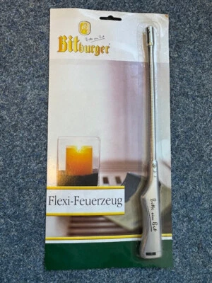 Bitburger Bier - Flexi Feuerzeug Stabfeuerzeug Bit - Bitte ein Bit - Neu