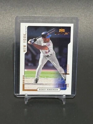 2000 Upper Deck #118 Rickey Henderson MVP NY Mets - Image 1 of 2