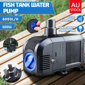 Fish Tank Pond Submersible Water Pump Aquarium Waterfall Fountain AU - Picture 1 of 15