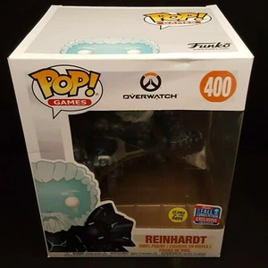 FUNKO POP VINYL OVERWATCH COLDHARDT REINHARDT GLOW 6" NYCC 2018 EXCLUSIVE - Picture 1 of 6