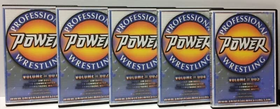 Universal Wrestling Power Pro PPW Volumes 1,2,3,4,5,6 DVD   6 DVD's in Set!    - Image 1 of 4
