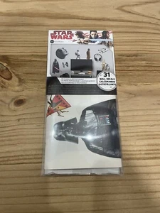 Brand New Sealed Package Disney Star Wars Peel & Stick 31 Wall Decals - Picture 1 of 2