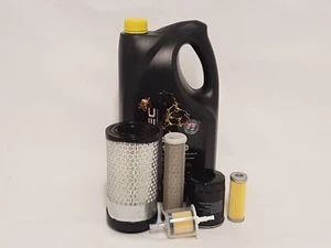 Filter/Oil Service Kit Suits Kubota U10-5 w/Kubota D722-E4-BH-5 Eng. Yr. 2021- - Picture 1 of 2