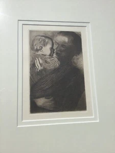 Kathe Kollwitz Mother & Child Alexander Von Der Becke Restike - Picture 1 of 17