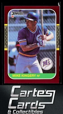 Mike Kingery 1987 Donruss Opening Day #119 Seattle Mariners - Image 1 of 2