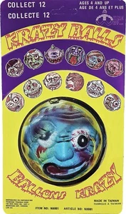 Krazy Bolas, Vintage Rara 1986 Coleccionable, Nuevo! Menta Al Sellado Card! Mosc - Picture 1 of 2