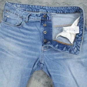 G-Star Raw Jeans Mens 31x30* Blue Arc 3D Relaxed Tapered Button Fly Distressed - Picture 1 of 16
