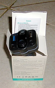 KFZ Bluetooth 5.3 FM Transmitter Auto MP3 Player Ladegerät - Bild 1 von 3