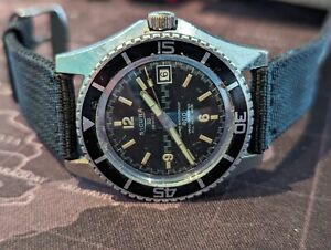 Sicura submariner 40mm Swiss made vintage dive watch