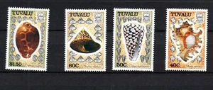 Tuvalu 1991 set francobolli Conchiglie/Schnecke (Michel 583/86) MNH - Foto 1 di 1
