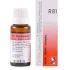 Dr. Reckeweg R81 maux de tête, douleurs névralgiques, migraine, arthralgie 22 ml