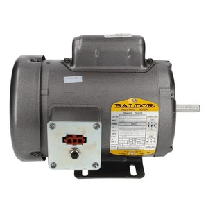 Baldor L3401 Electric Motor 1/3 HP 1140 RPM 115/230V 1PH - Picture 1 of 6