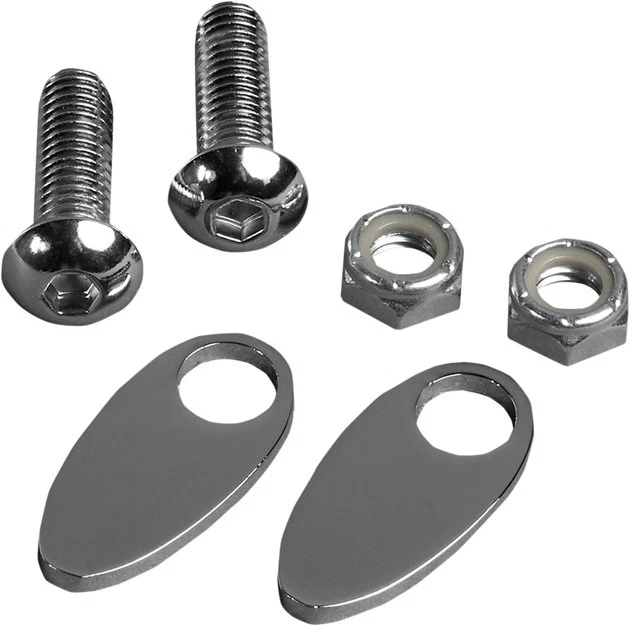 Placas de cubierta de señal de giro trasero Cycle Visions cromadas #CV4813 Harley Davidson Dyna Foto 1 de 1