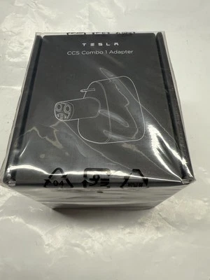 Adaptador Tesla CCS Combo 1 (CCS1) (Número de pieza 1656565-10-A) NUEVO Y sellado 100% OEM Foto 1 de 4