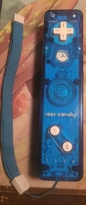 PDP Rock Candy Gesture Controller For Wii, Wii U Blueberry Boom New Sealed 2014 - Image 1 of 2