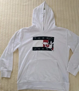 Tommy Hilfiger X Space Jam Looney Toons Sylvester Hoodie Sweatshirt L 16/18 - Bild 1 von 15
