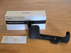 SIGMA HC-21 Leather Hard Case for Dp-0/1/2/3 Quattro Cameras - M2642 - Picture 1 of 6