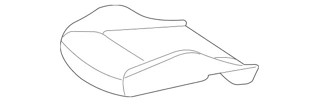 Genuine Mercedes-Benz Outer Cover Seat Cushion 205-910-69-03-7Q11 Foto 1 de 1