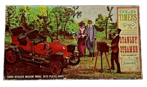 Vintage 1961 Aurora OLD TIMERS Stanley Steamer Plastic Assembly Kit No.573 - Picture 1 of 4