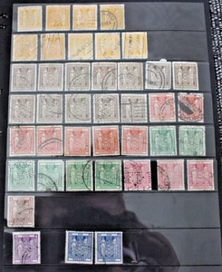 New Zealand Fiscal Stamps Selection 1940 - 58 - WMK - W98 Cat £106+ - Picture 1 of 1