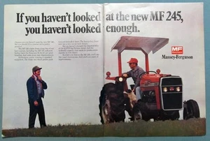 1976 Massey Ferguson 245 Tractor 2 Page THE NEW MF 245 YOU HAVENT LOOKED ENOUGH - Picture 1 of 1