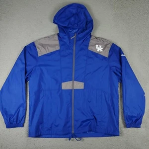 Columbia University Kentucky Jacket Mens XL Blue UK Full Zip Hoodie Windbreaker - Picture 1 of 10