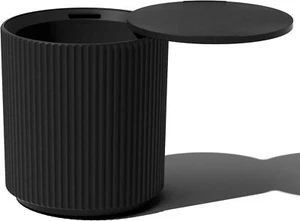 21'' Outdoor Cooler Side Table Storage All Weather Resistant Patio Furniture New - Picture 1 of 9