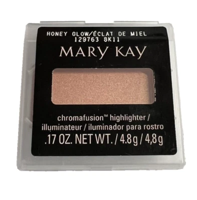 Mary Kay Chromafusion Highlighter - Honey Glow 129763 8K11 Shimmer .17 OZ New - Image 1 of 3