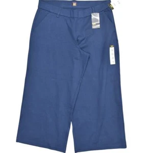 Lee Petite Dress Pants Polyester 20WP NWT Pull On Wide Leg Solid Lux Comfort - Picture 1 of 7