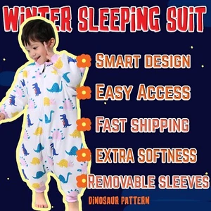 Big boxC-baby kid sleeping bag-Autumn Winter sleeping suit-high quality-M - Picture 1 of 10