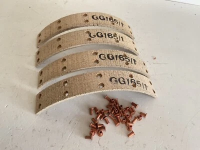 Singer Roadster & Morgan Plus 4, 1951-1952, revestimientos de frenos delanteros y traseros, nuevo en stock. Foto 1 de 4