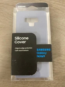Samsung Original Soft Touch Silicone Cover Case for Galaxy Note 9 - Blue - Photo 1 sur 3