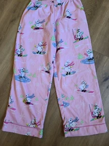 Nick and Nora "Snow Bunnies" PJ Bottoms - SZ. M(7/8) - Picture 1 of 4