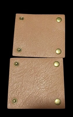 Fundas de correa/asgo de cuero sintético marrón Foto 1 de 2