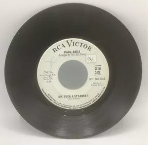 Paul Anka - Oh, Such A Stranger RCA / Truly Yours - 1966 7" PROMO Record - sehr guter Zustand + - Bild 1 von 2